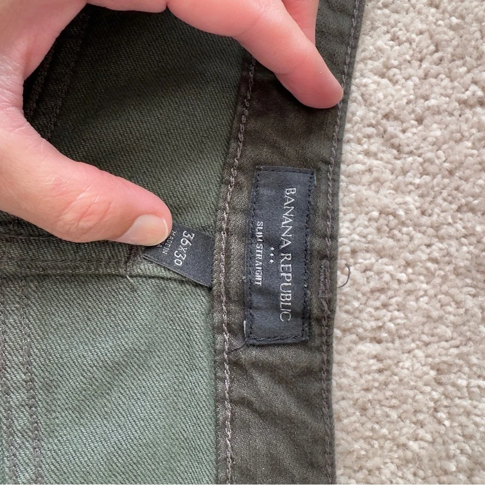 Banana republic slim straight 36/30 men’s jeans